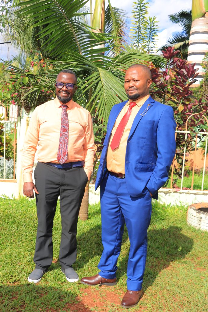 Cypher Africa Group Director John Kinyua and Bright Path Credit Director Shadrack K. Munyiri